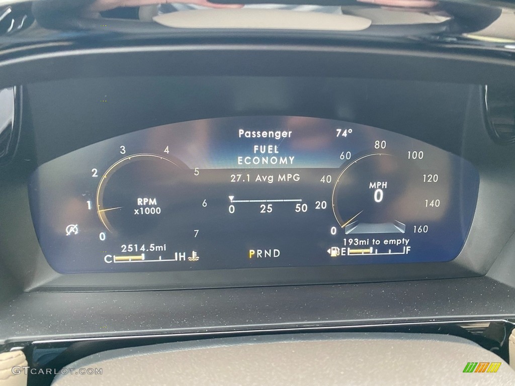 2021 Lincoln Corsair Reserve AWD Gauges Photo #142328786