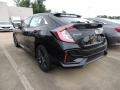 Crystal Black Pearl - Civic EX Hatchback Photo No. 5