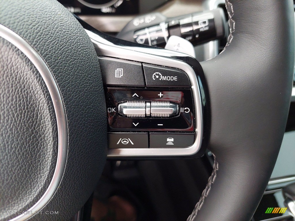 2021 Kia Sorento SX-Prestige AWD Black Steering Wheel Photo #142329230