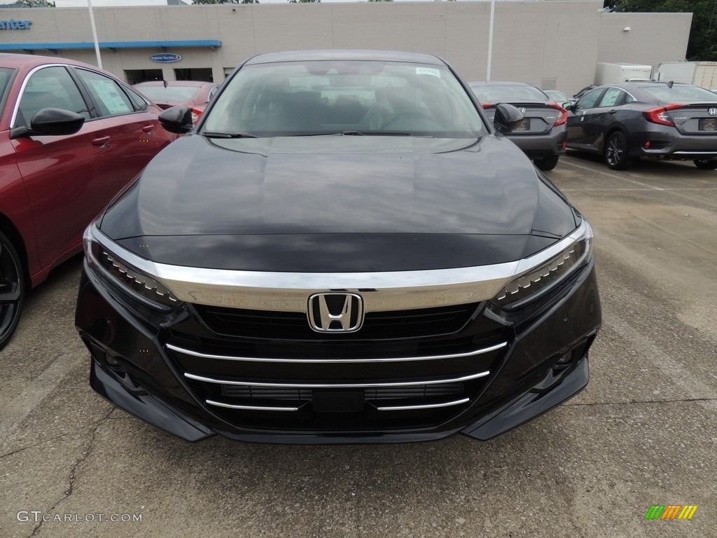 2021 Accord EX-L - Crystal Black Pearl / Black photo #2