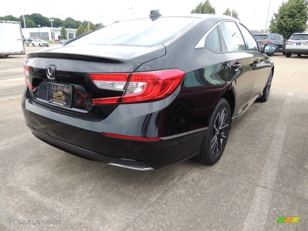 2021 Accord EX-L - Crystal Black Pearl / Black photo #4