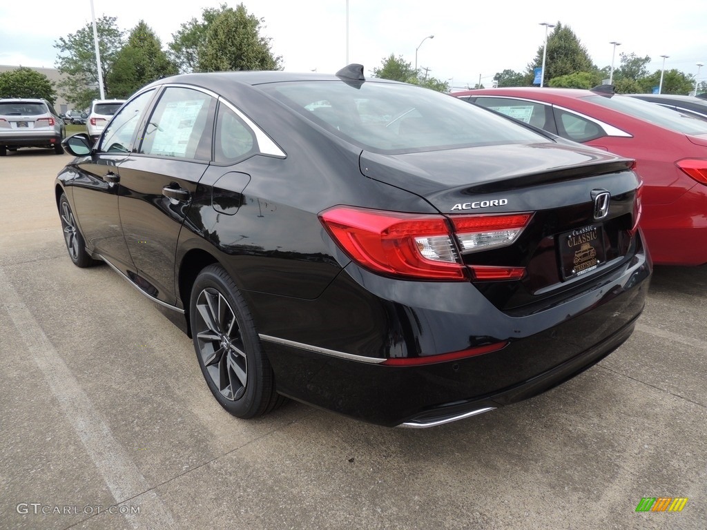 2021 Accord EX-L - Crystal Black Pearl / Black photo #5