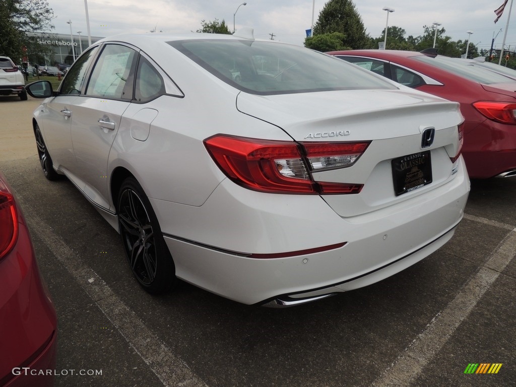 2021 Accord Touring Hybrid - Platinum White Pearl / Black photo #5