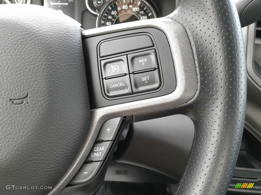 2021 Ram 4500 Tradesman Regular Cab Chassis Diesel Gray/Black Steering Wheel Photo #142330132