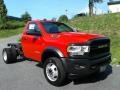  2021 4500 Tradesman Regular Cab 4x4 Chassis Flame Red