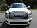 2021 Pearl White Ram 3500 Limited Longhorn Mega Cab 4x4  photo #3