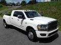 Pearl White - 3500 Limited Longhorn Mega Cab 4x4 Photo No. 5