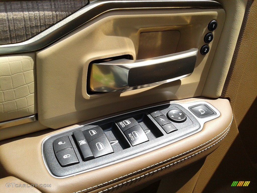 2021 3500 Limited Longhorn Mega Cab 4x4 - Pearl White / Light Mountain Brown/Mountain Brown photo #13