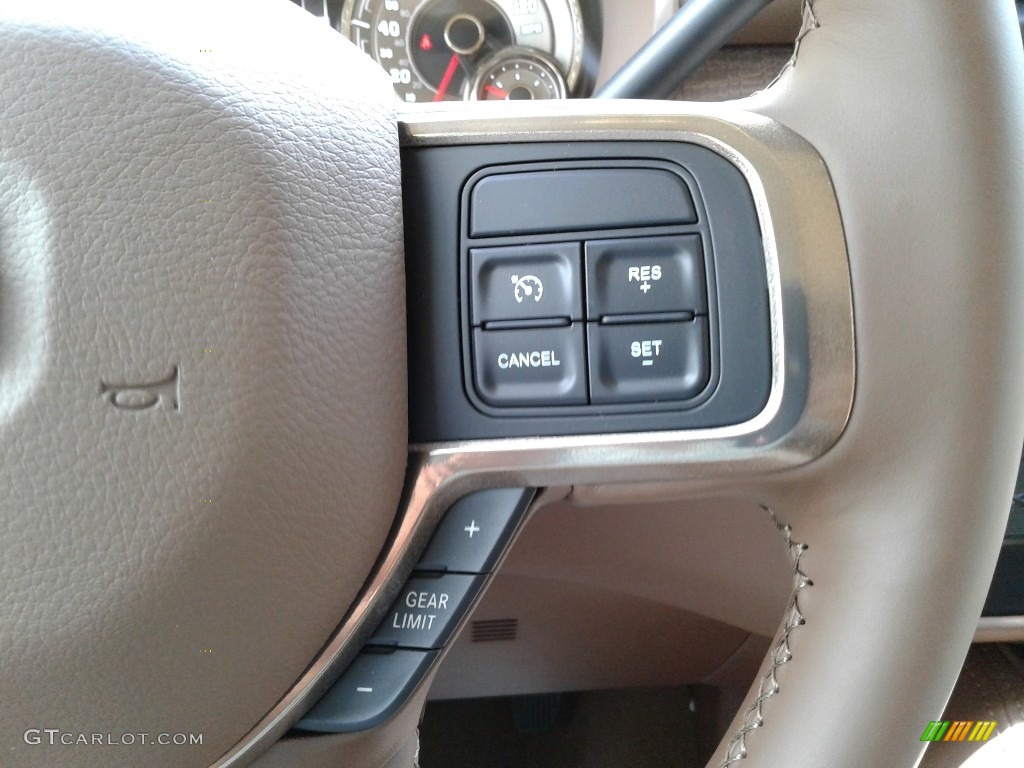 2021 3500 Limited Longhorn Mega Cab 4x4 - Pearl White / Light Mountain Brown/Mountain Brown photo #23