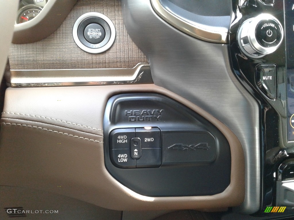 2021 3500 Limited Longhorn Mega Cab 4x4 - Pearl White / Light Mountain Brown/Mountain Brown photo #25