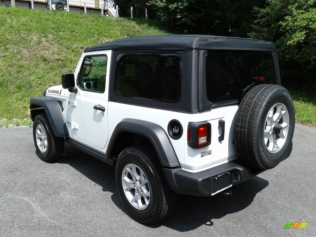 2021 Wrangler Islander 4x4 - Bright White / Black photo #8