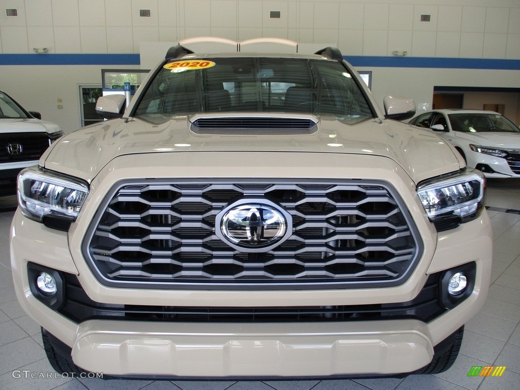 2020 Tacoma TRD Sport Double Cab 4x4 - Quicksand / Black photo #2