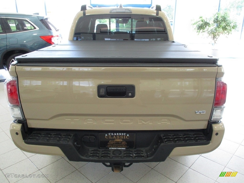 2020 Tacoma TRD Sport Double Cab 4x4 - Quicksand / Black photo #7