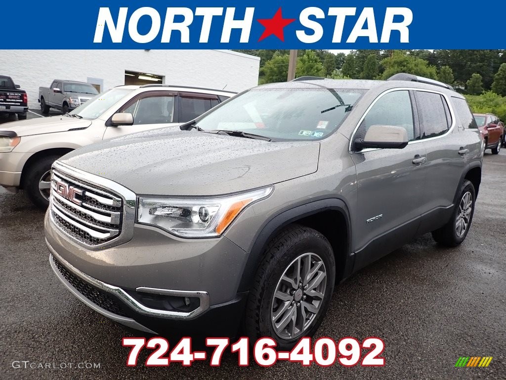 2019 Acadia SLE AWD - Pepperdust Metallic / Jet Black photo #1