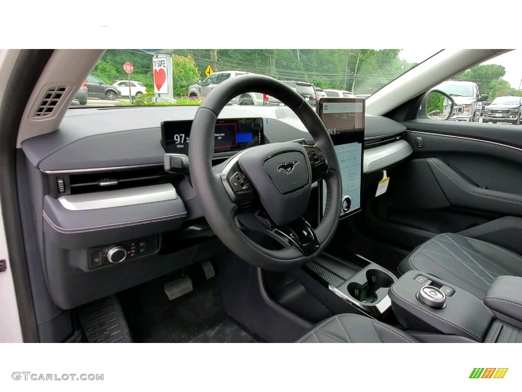 2021 Ford Mustang Mach-E Select eAWD Black Onyx Dashboard Photo #142333386