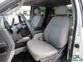 Earth Gray 2017 Ford F150 XLT SuperCab Interior Color