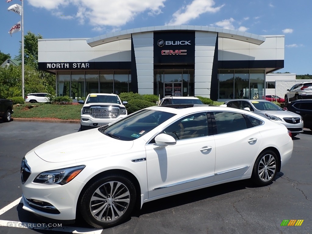 White Frost Tricoat Buick LaCrosse