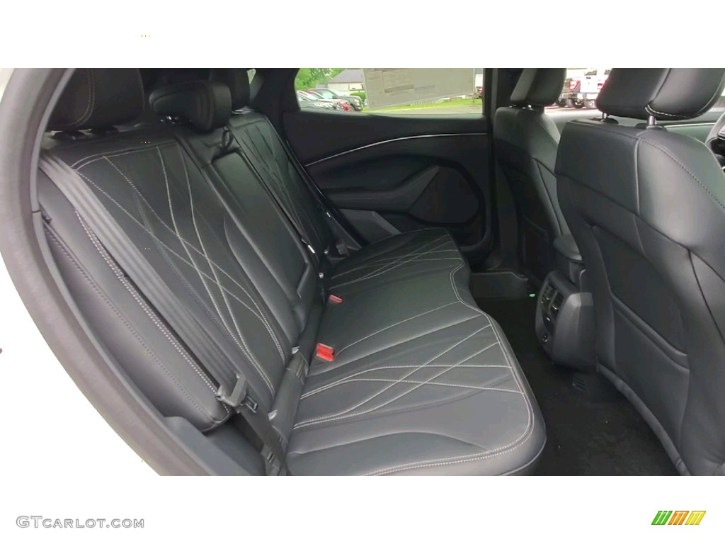 Black Onyx Interior 2021 Ford Mustang Mach-E Select eAWD Photo #142333575