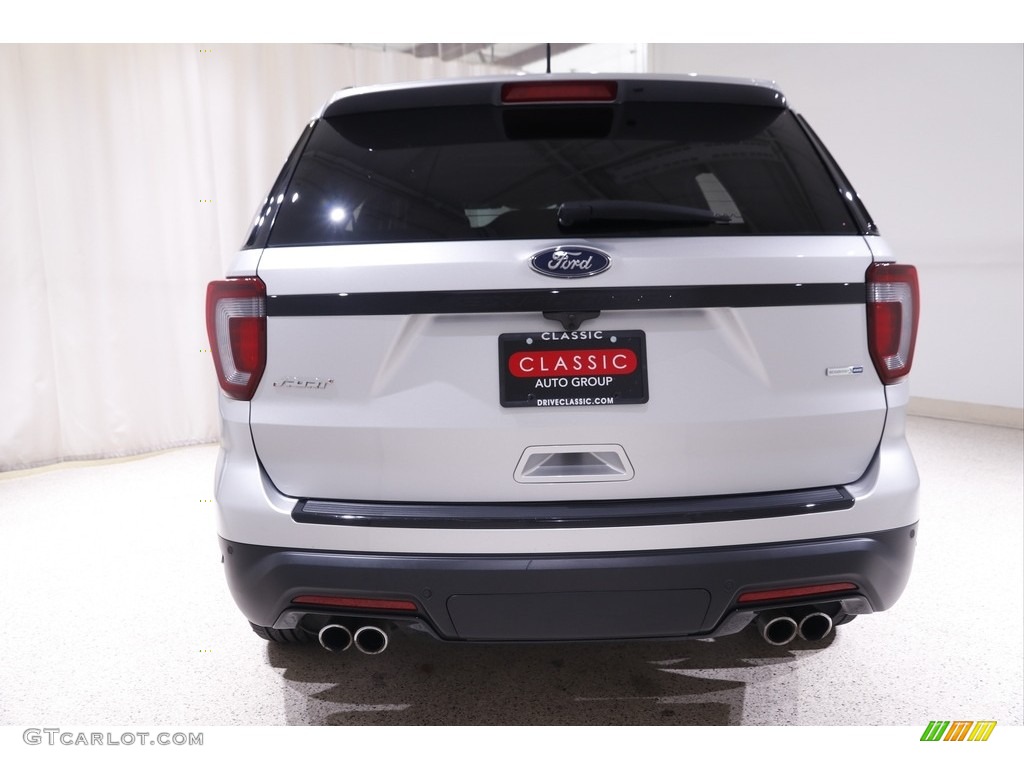 2018 Explorer Sport 4WD - Ingot Silver / Ebony Black photo #20