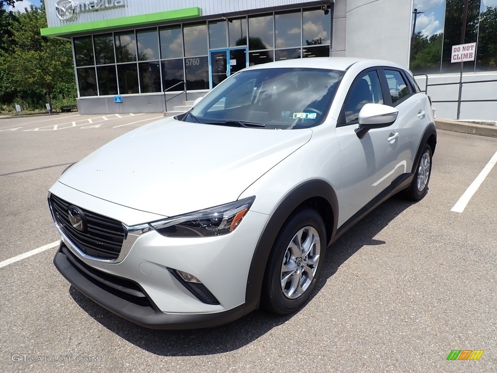 Ceramic Metallic 2021 Mazda CX-3 Sport AWD Exterior Photo #142335085