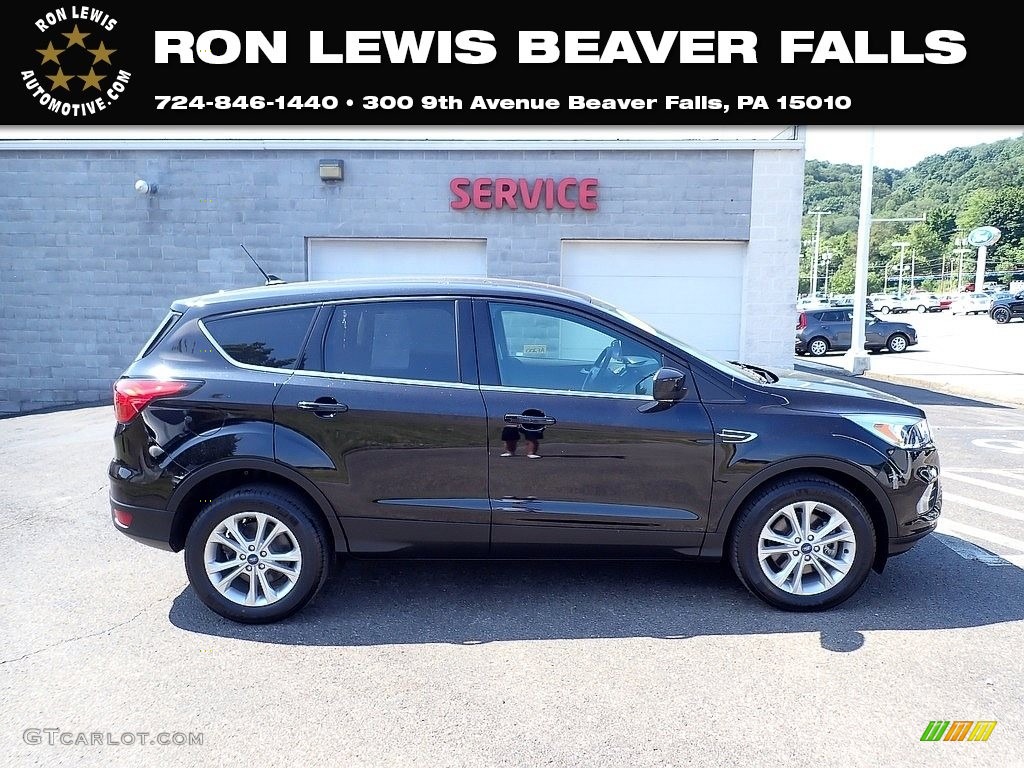 2019 Escape SE 4WD - Agate Black / Chromite Gray/Charcoal Black photo #1