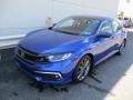 Cosmic Blue Metallic - Civic EX Sedan Photo No. 8