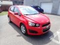 Red Hot 2014 Chevrolet Sonic LS Hatchback Exterior