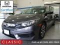 Modern Steel Metallic 2018 Honda Civic EX Sedan