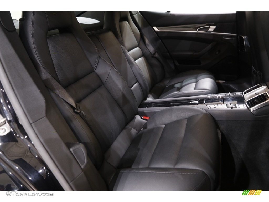 2015 Panamera 4 - Black / Black photo #19