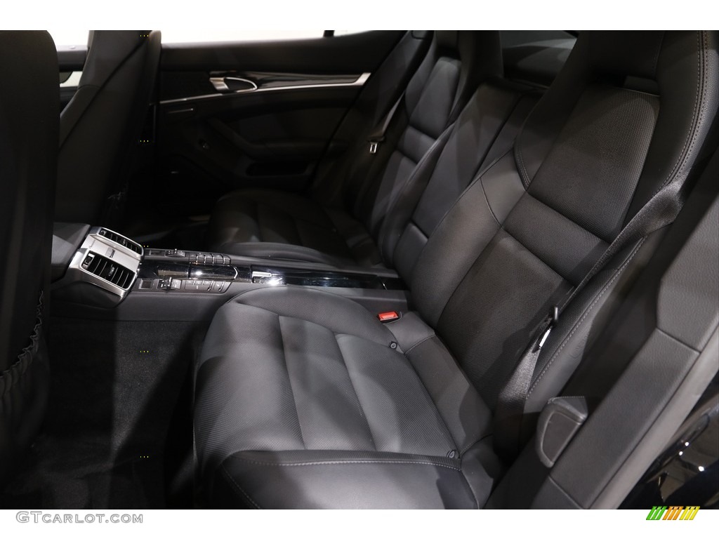 2015 Panamera 4 - Black / Black photo #20