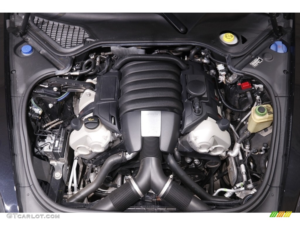 2015 Panamera 4 - Black / Black photo #27