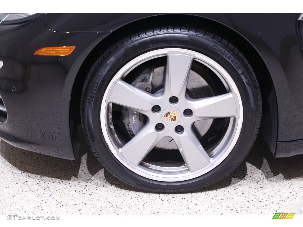 2015 Panamera 4 - Black / Black photo #28