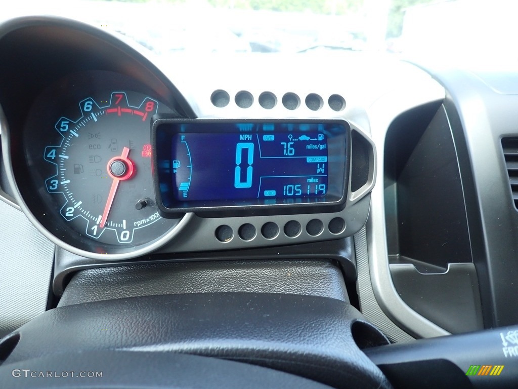 2014 Chevrolet Sonic LS Hatchback Gauges Photo #142337389