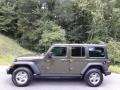 Sarge Green 2021 Jeep Wrangler Unlimited Freedom Edition 4x4 Exterior