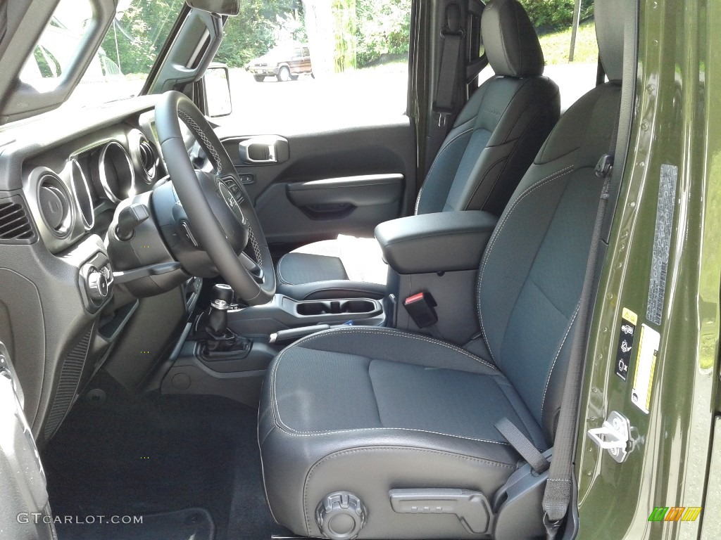 2021 Wrangler Unlimited Freedom Edition 4x4 - Sarge Green / Black photo #12