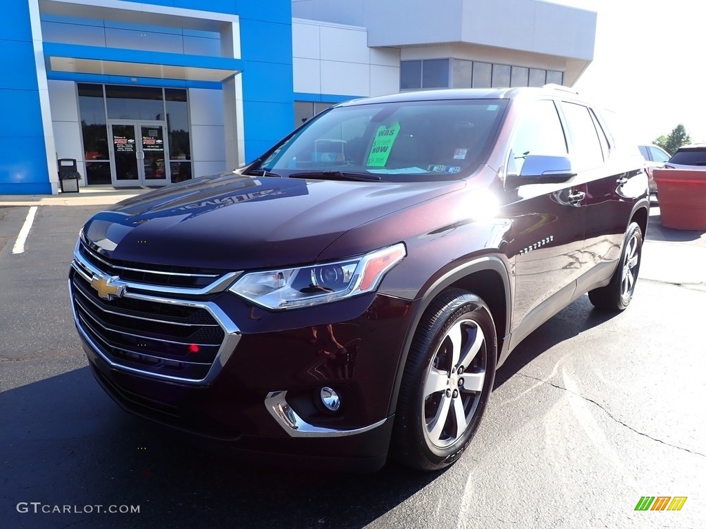 2019 Traverse LT AWD - Black Current Metallic / Dark Atmosphere/Medium Ash Gray photo #2