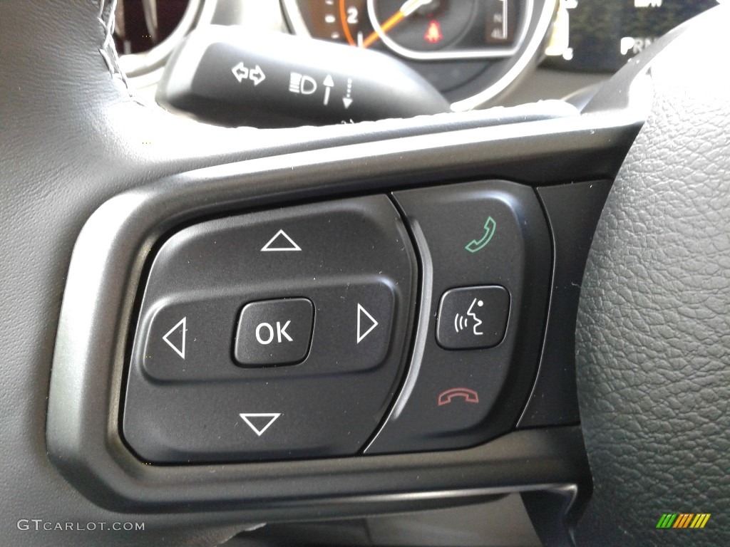 2021 Jeep Wrangler Unlimited Freedom Edition 4x4 Black Steering Wheel Photo #142338325