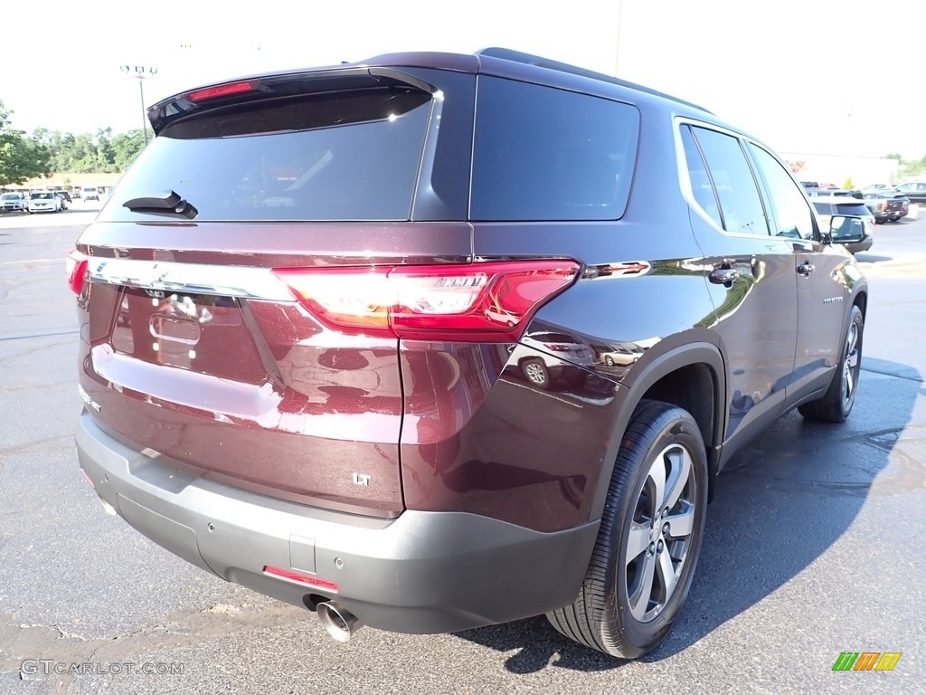 2019 Traverse LT AWD - Black Current Metallic / Dark Atmosphere/Medium Ash Gray photo #8