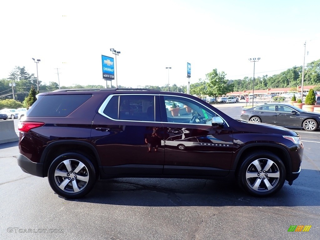 2019 Traverse LT AWD - Black Current Metallic / Dark Atmosphere/Medium Ash Gray photo #10