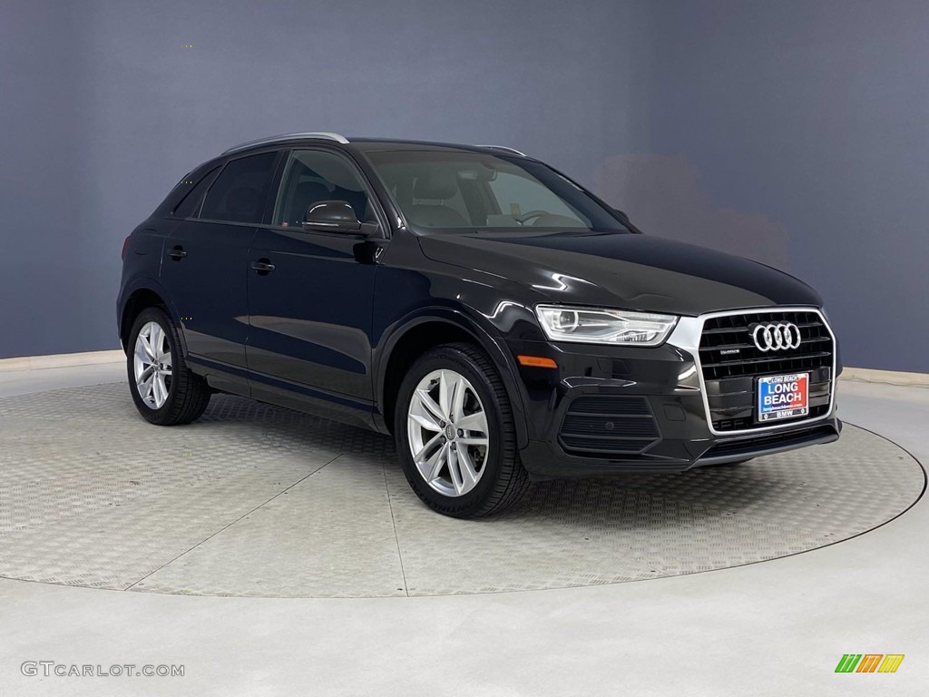 Brilliant Black 2017 Audi Q3 2.0 TFSI Premium Plus quattro Exterior Photo #142338508