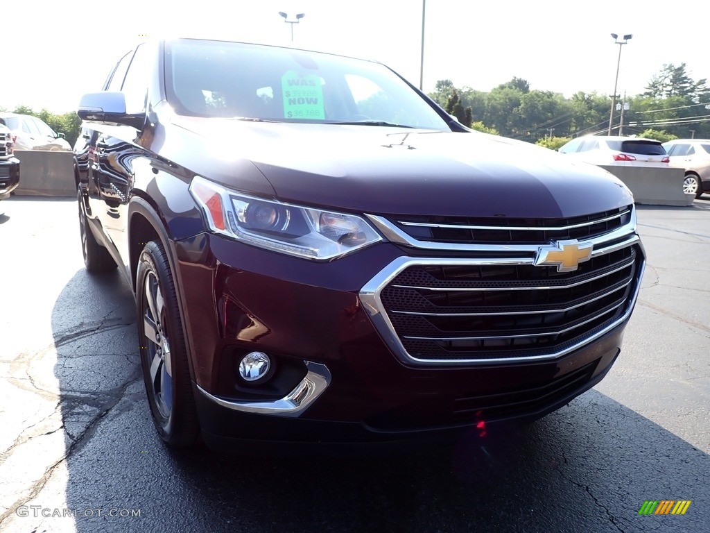 2019 Traverse LT AWD - Black Current Metallic / Dark Atmosphere/Medium Ash Gray photo #12