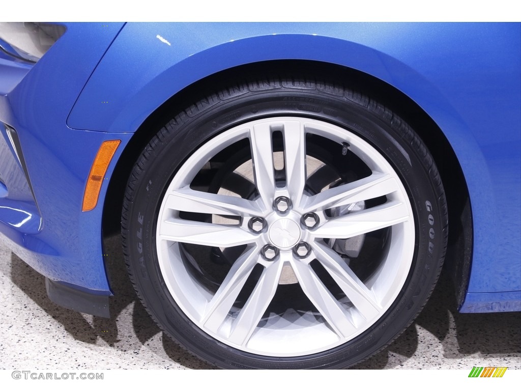 2017 Camaro LT Convertible - Hyper Blue Metallic / Jet Black photo #21