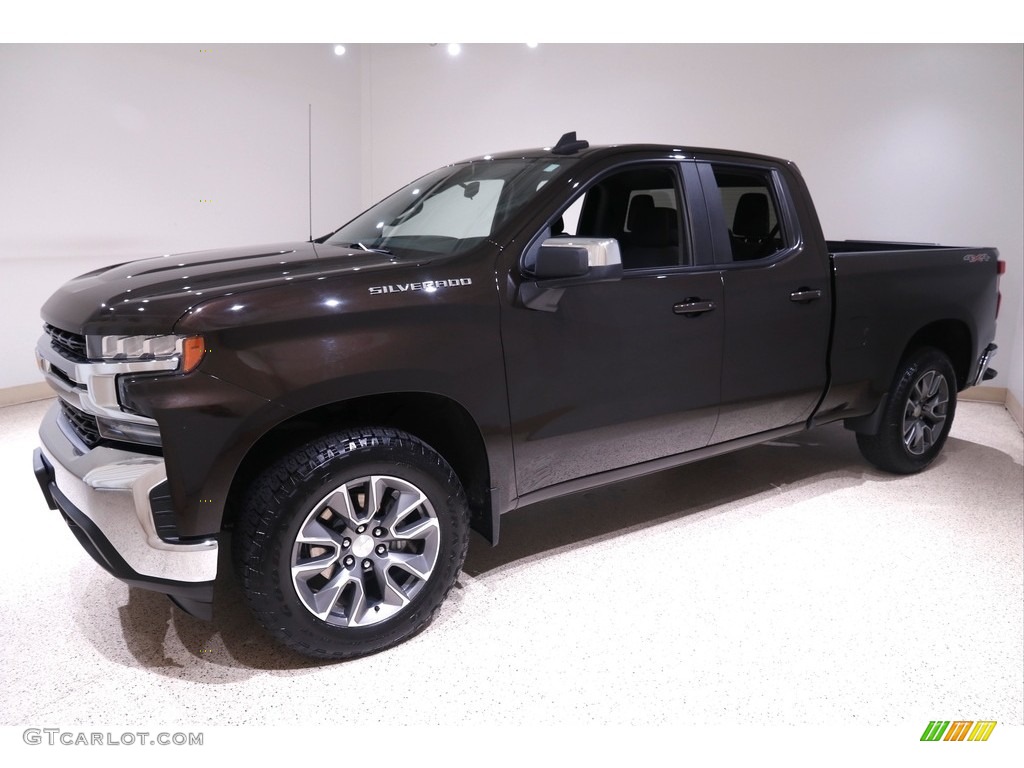 2019 Silverado 1500 LT Double Cab 4WD - Havana Brown Metallic / Jet Black photo #3