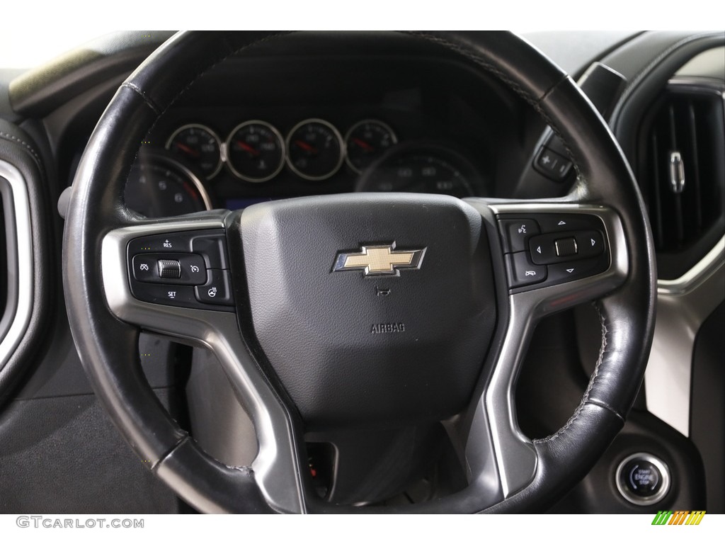 2019 Silverado 1500 LT Double Cab 4WD - Havana Brown Metallic / Jet Black photo #8