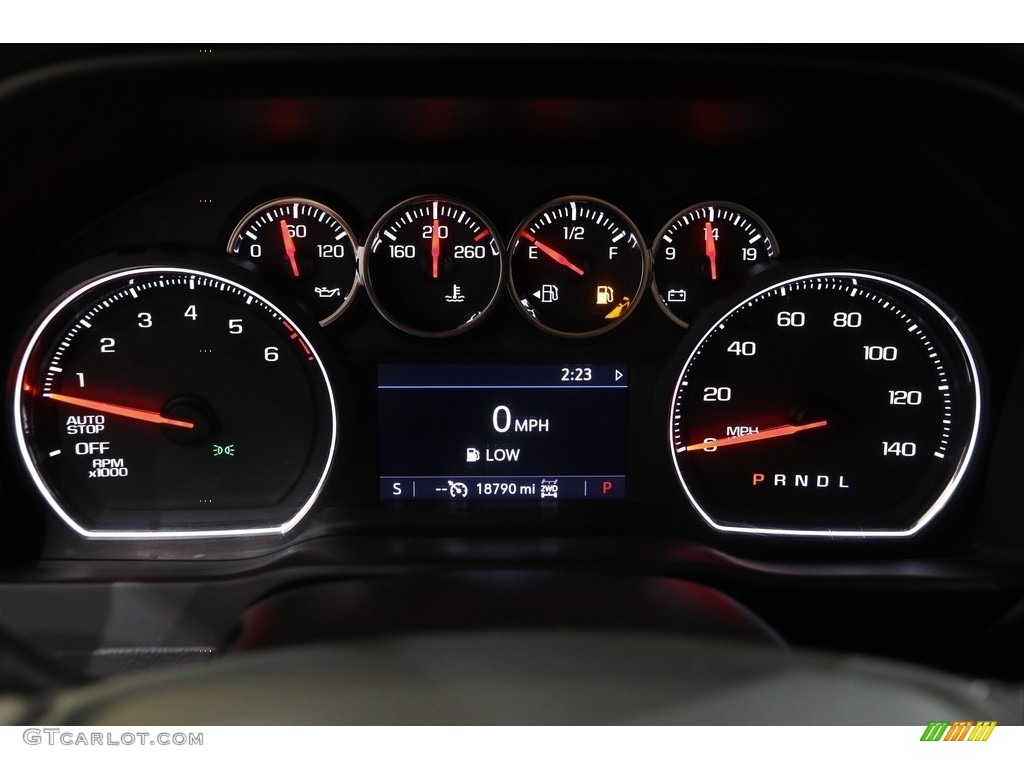 2019 Silverado 1500 LT Double Cab 4WD - Havana Brown Metallic / Jet Black photo #9