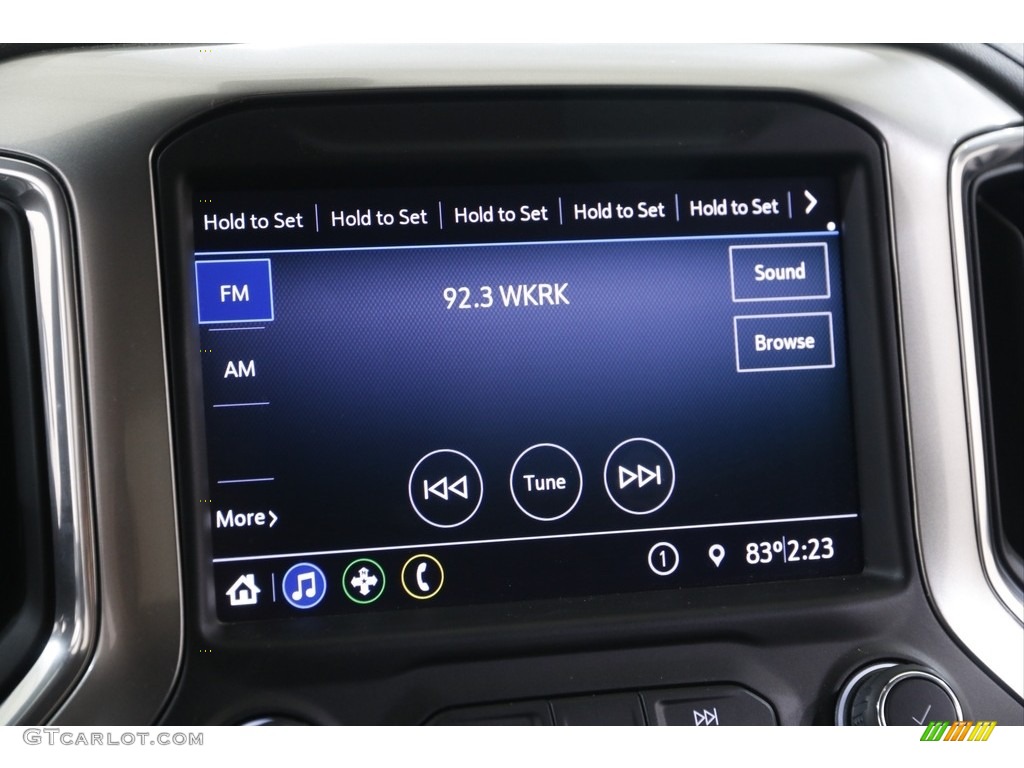 2019 Silverado 1500 LT Double Cab 4WD - Havana Brown Metallic / Jet Black photo #10