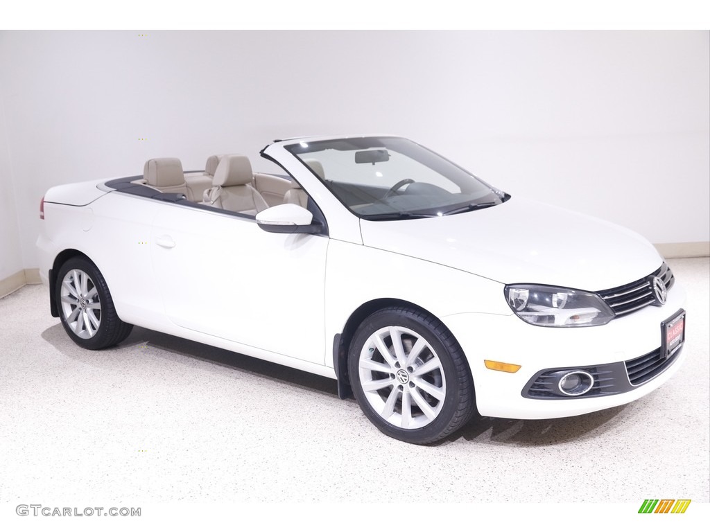 2014 Eos Komfort - Candy White / Cornsilk Beige photo #1