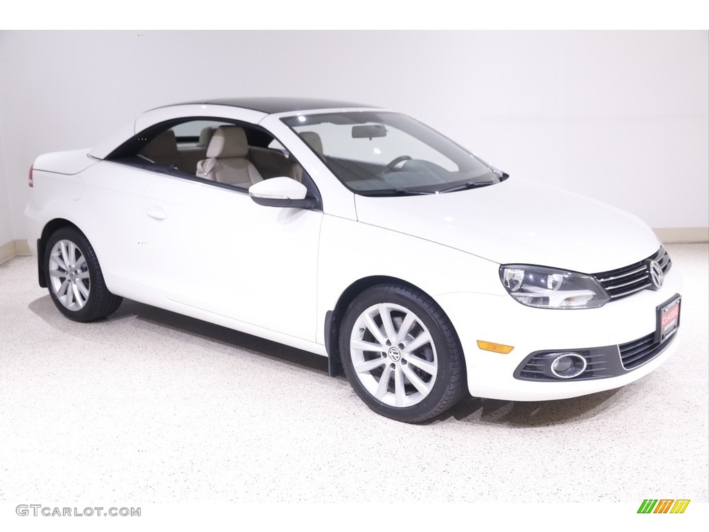 2014 Eos Komfort - Candy White / Cornsilk Beige photo #2