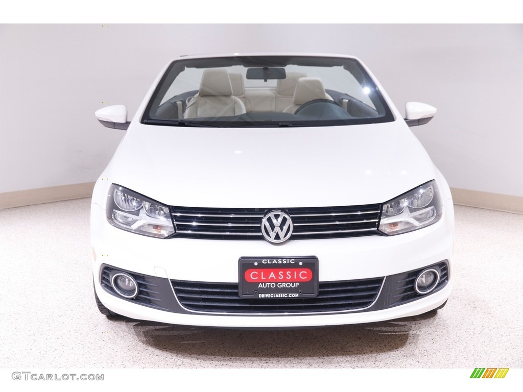 2014 Eos Komfort - Candy White / Cornsilk Beige photo #3