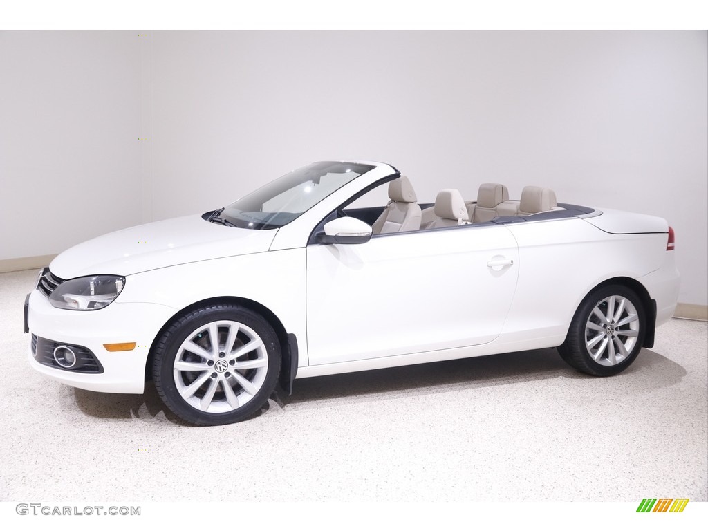 2014 Eos Komfort - Candy White / Cornsilk Beige photo #4